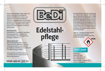 BeDi Edelstahlpflege Made in Germany