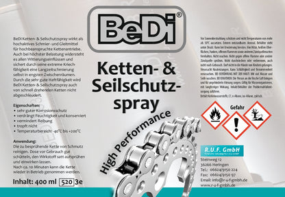 BeDi Ketten- & Seilschutzspray Made in Germany